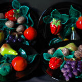 Vallauris barbotine plate Albert Ferlay