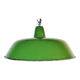 Industrial Green Enamel Factory Pendant Lamp, 1960s