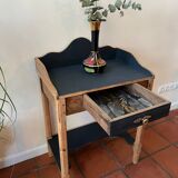Evier sec style classique en bois