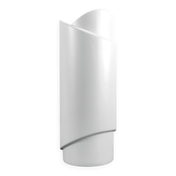 Modernist vase in white ceramic – Design by Jeroen Bechtold