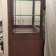 Louis XV style display case in marquetry