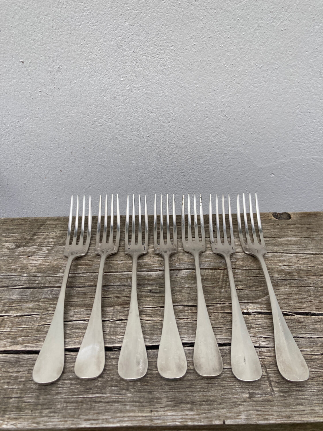 Christofle america,12 fourchette huître crustacés état neuf