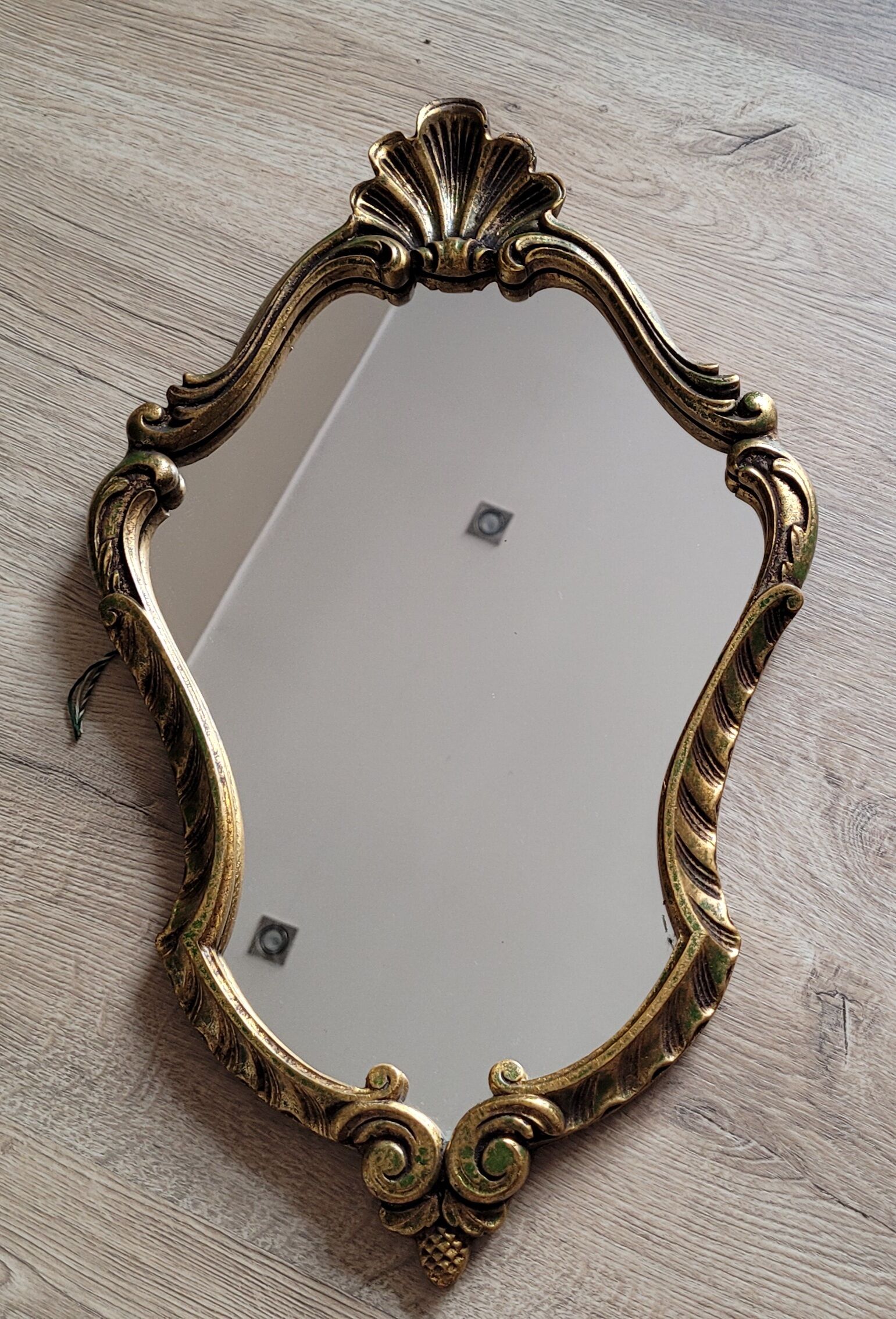 Wooden gilded mirror 51x31