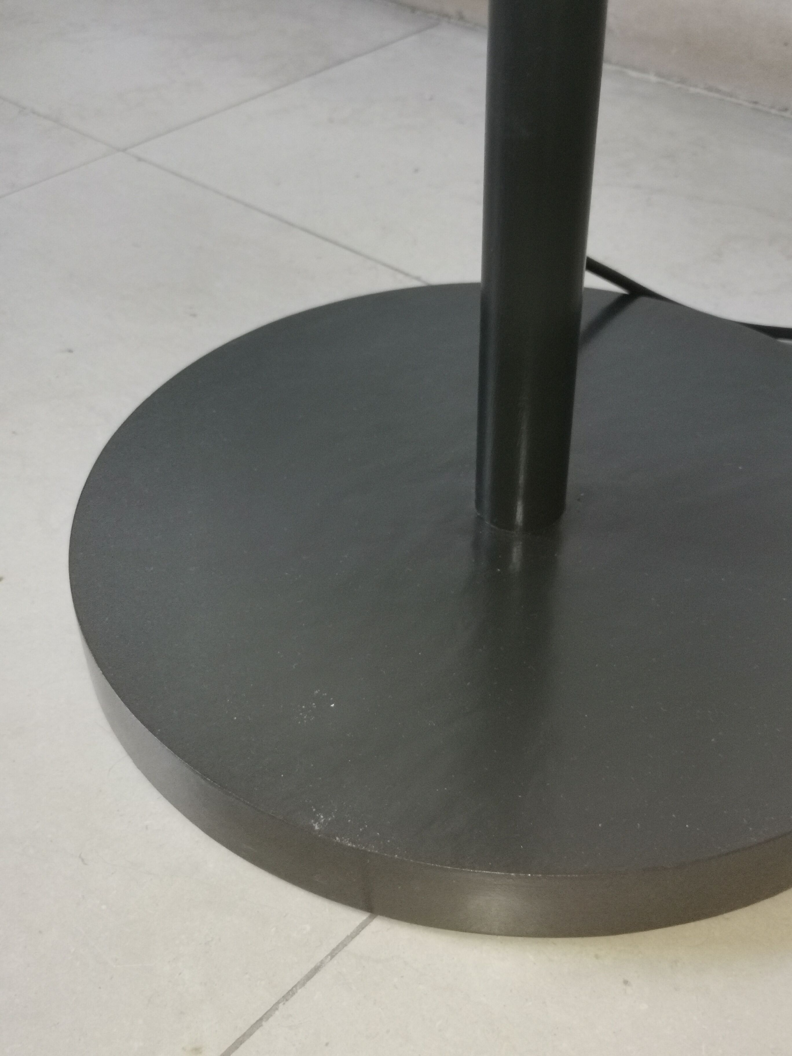 Space age lamp with 4 articulated spots, eyeball, sci-fi, 1970.