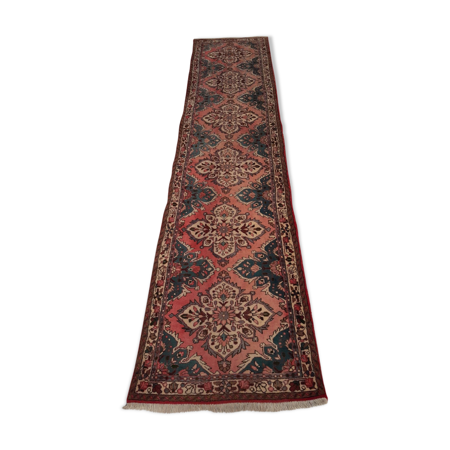 Carpet persian gallery hamadan handmade 328x82cm