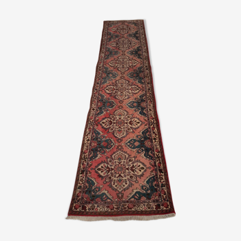 Carpet persian gallery hamadan handmade 328x82cm