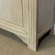 Art Deco sideboard in walnut, oak and marble top.