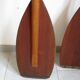 Paire de pagaies vintage 1970