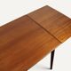 Extendable dining table in Scandinavian teak - 1960s