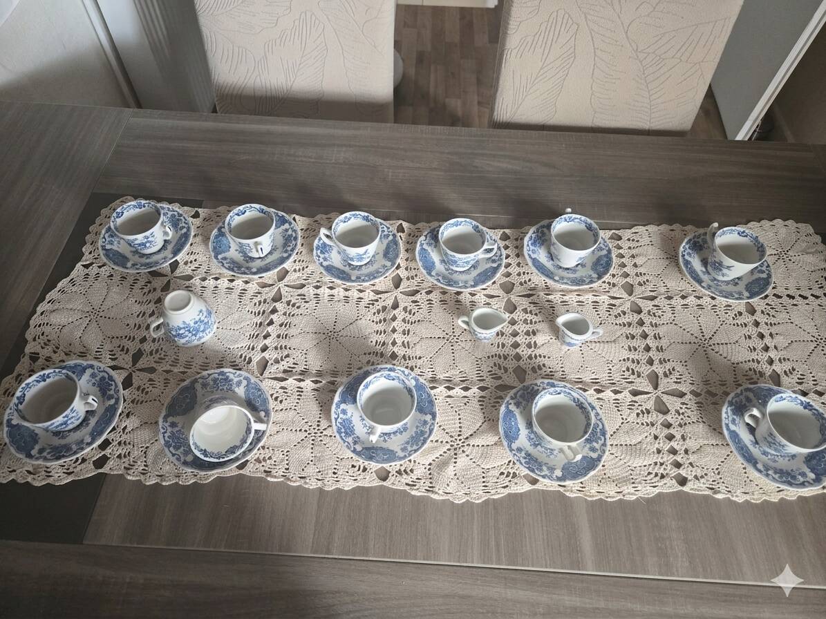 Ridgway Staffordshire tea/coffee service "Windsor" - England