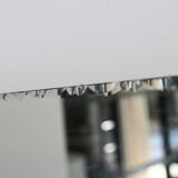 Vintage beveled glass mirror