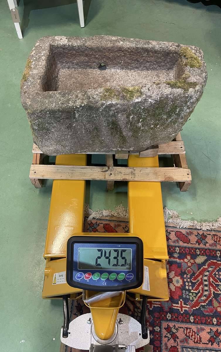 19th century granite trough