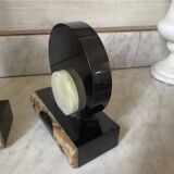pair of marble and onyx Art Deco bookends