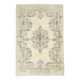 Light Green & Beige Handmade Wool Vintage Rug, 173x262 Cm