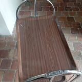 Vintage folding serving trolley