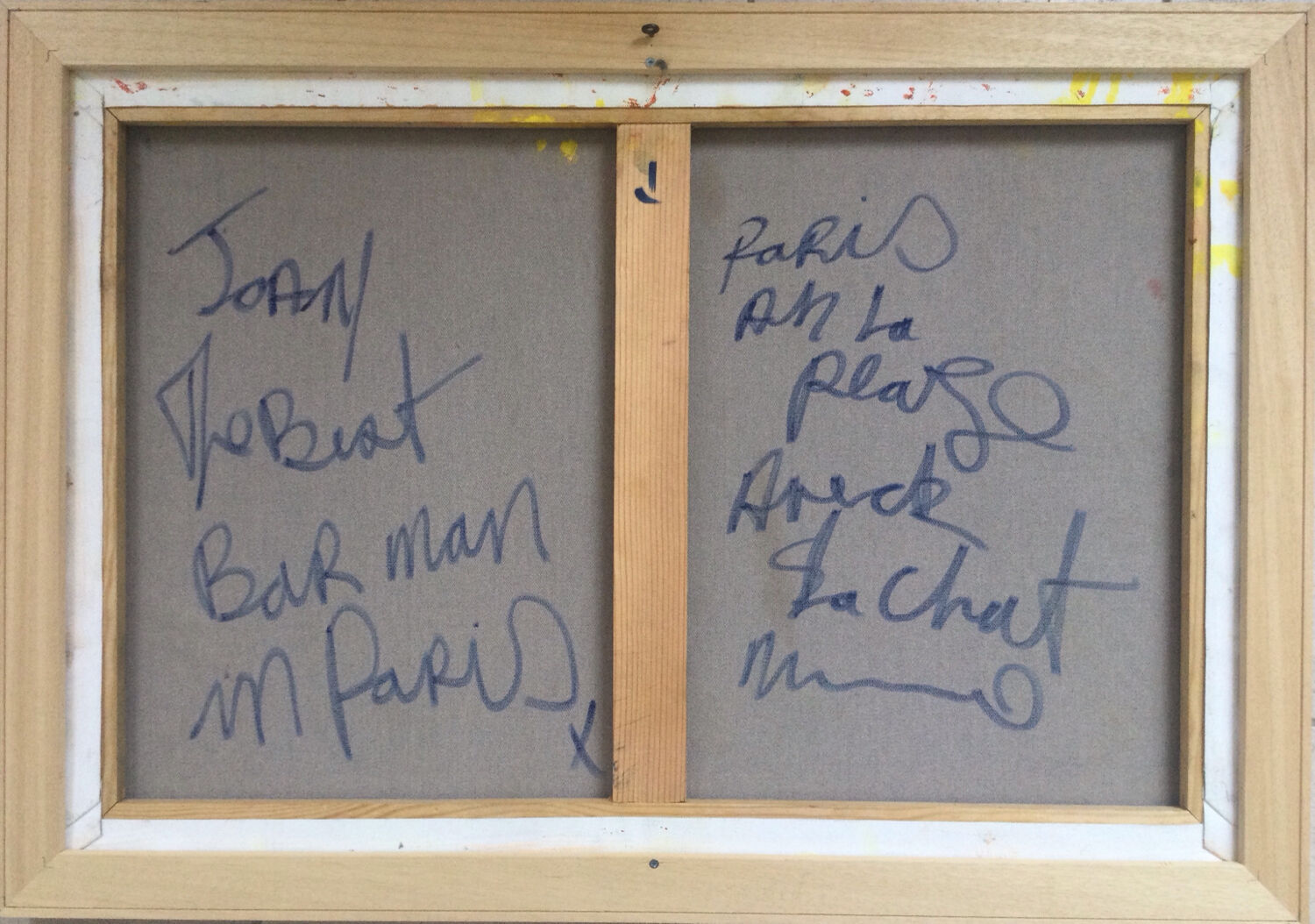 Oil on canvas by michael mulcahy (1952)