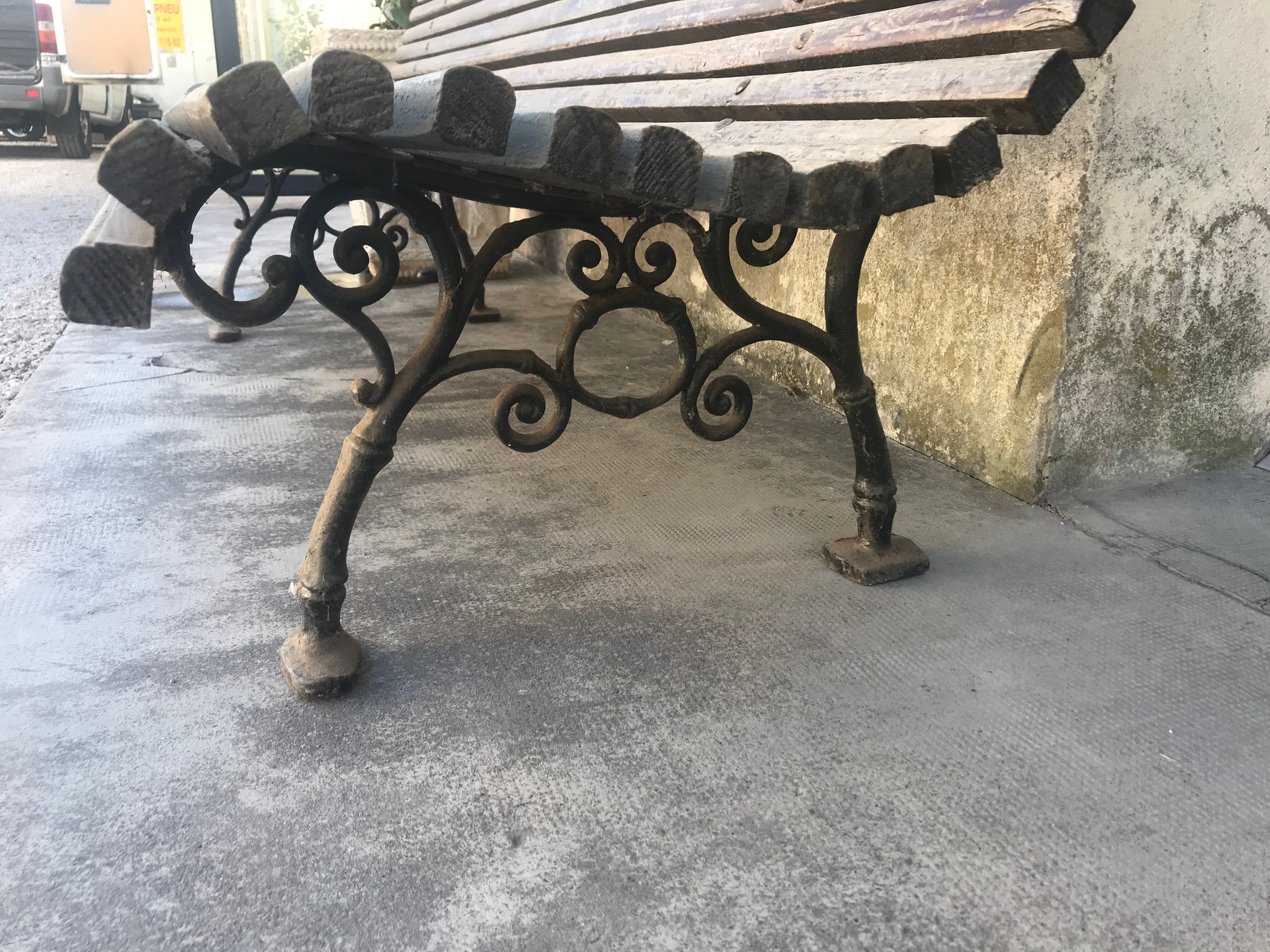 "Bergère" garden bench