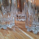 Crystal water glass