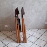 Set of two folding chairs