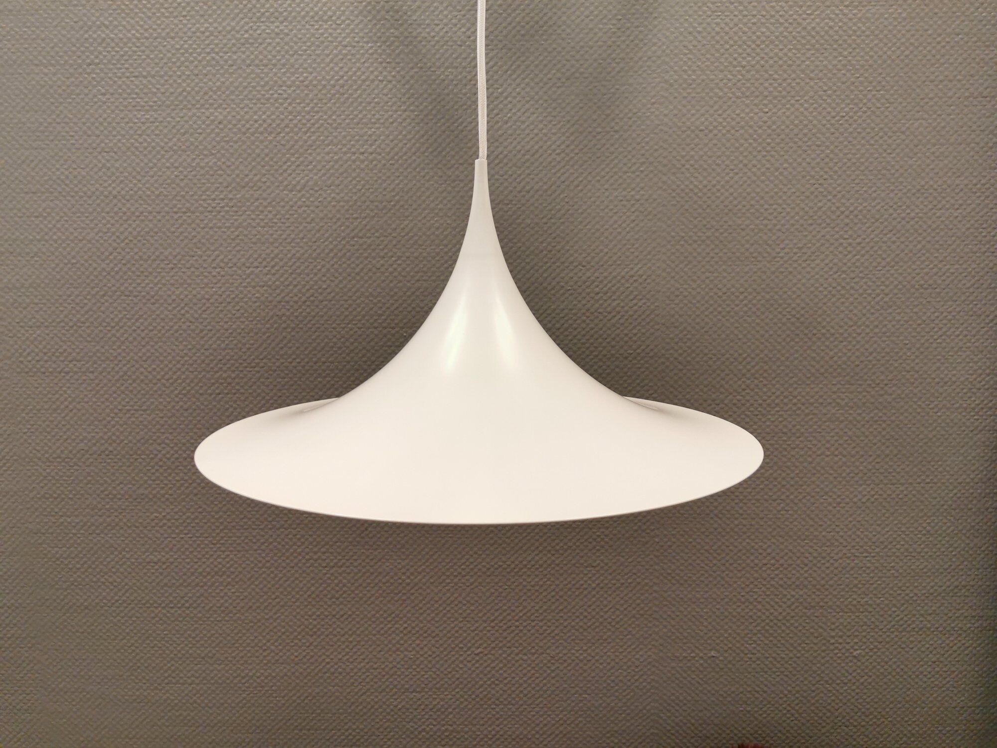 Hanging lamp, designed by Claus Bonderup & Torsten Thorup for Danish Fog & Mørup in 1974.
