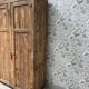 Large antique workshop cabinet made of solid wood (renovated)