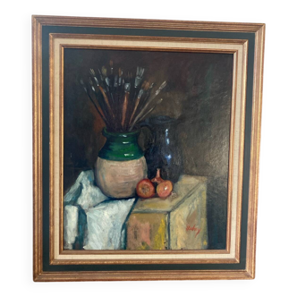 Still life signed Hubay