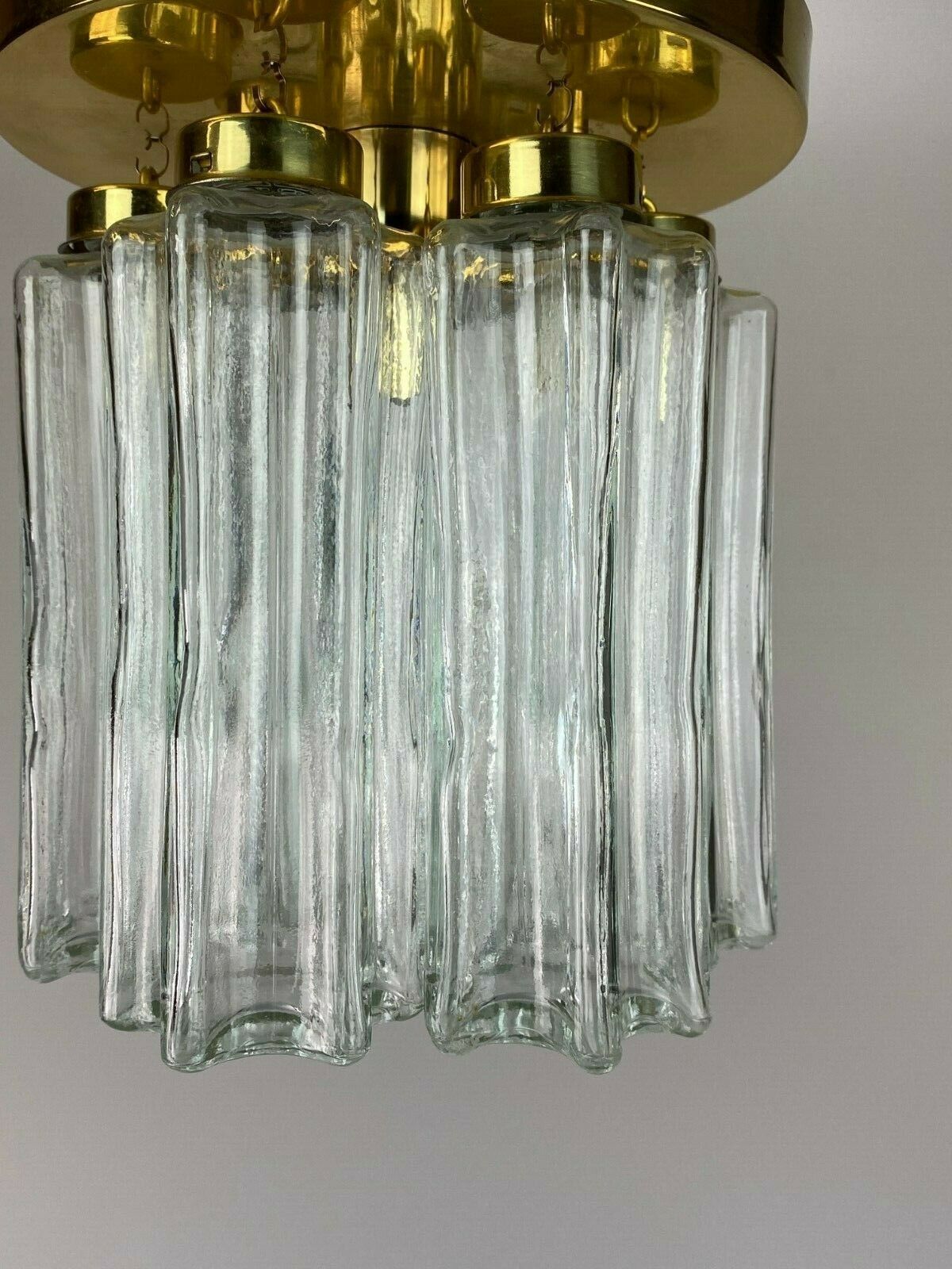 60s 70s lamp light ceiling lamp Limburg glass chandelier design 60s 70s