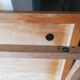 Wooden frame for old Rossignol school posters