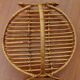 Vintage fruit cup year 50 rattan