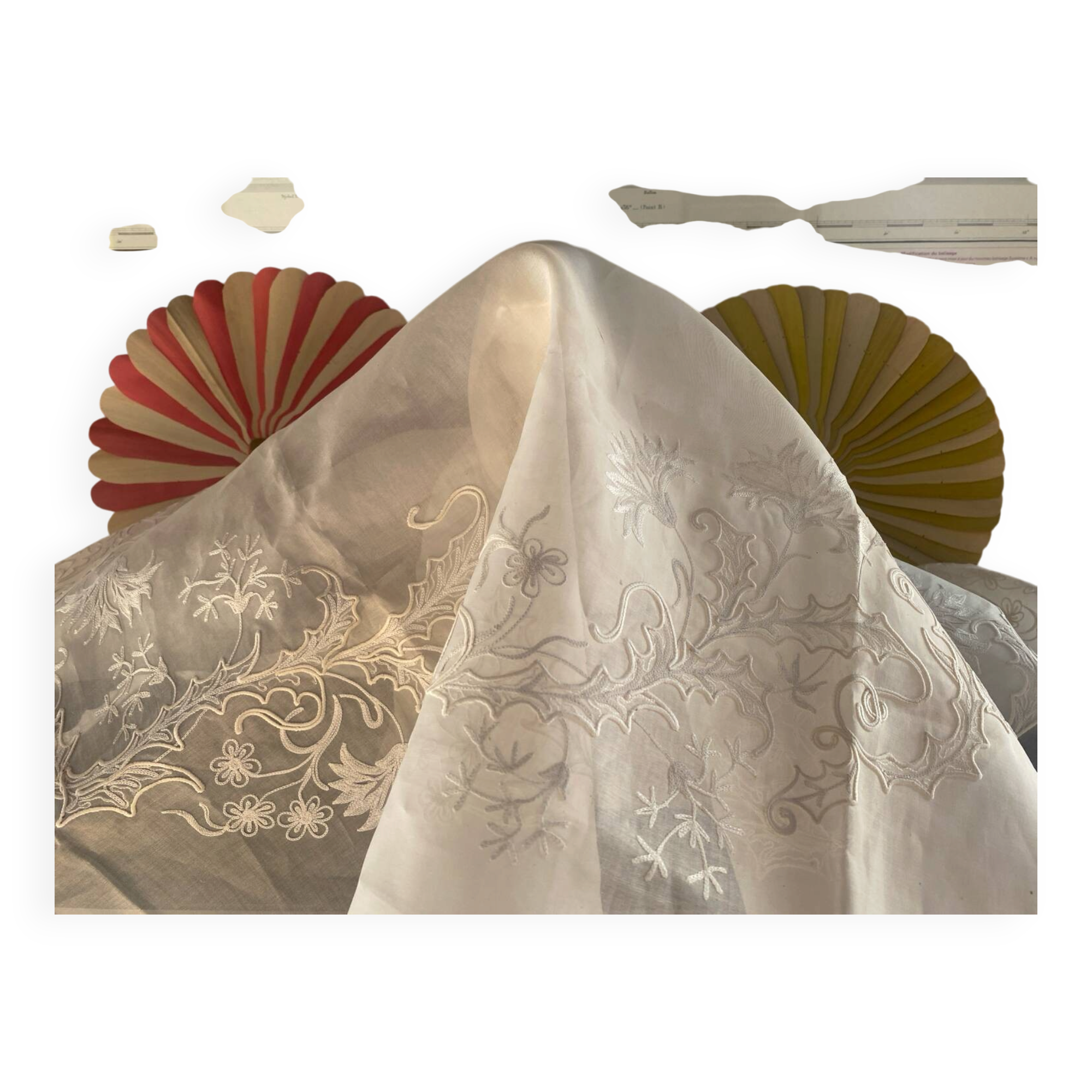 Marble Virgin Mary with her 19th-century base.