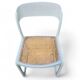 Ensemble de 5 chaises Baumann modèle "Traineau" blanches