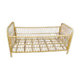 Rattan children's bed