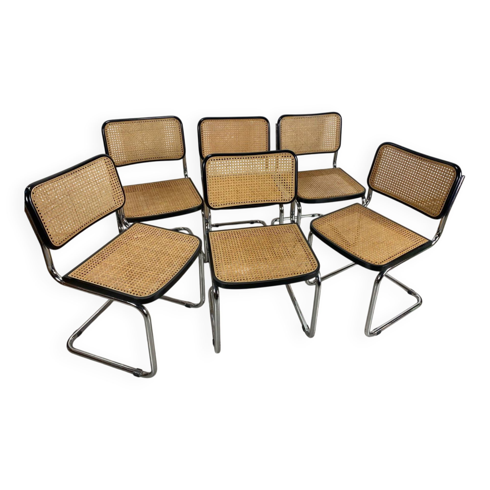 6 Cesca B32 chairs