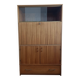 Brissac secretary in satin mahogany – French design from the 1960s.
