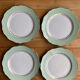 4 assiettes plates L'amandinoise