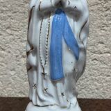 Statue porcelaine Vierge Marie Lourdes