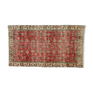 Anatolian handmade rug 198 cm x 112 cm