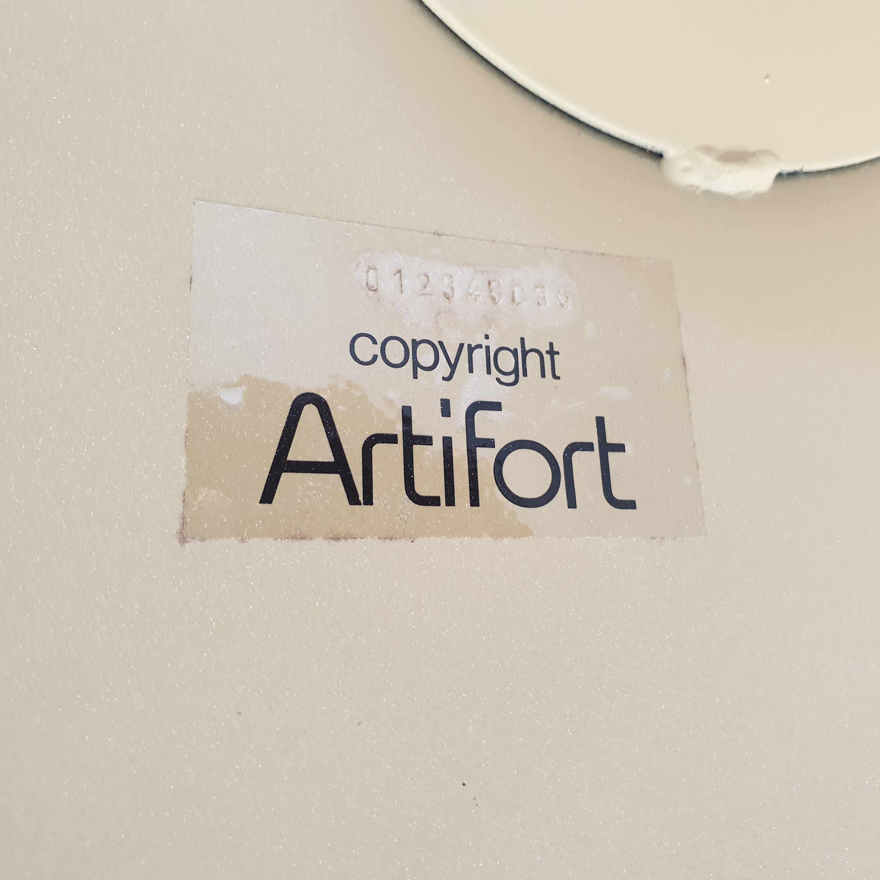 Lounge chair by Geoffrey Harcourt for Artifort with Pierre Frey Mongolia, 1970s