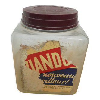 Viandox grocery glass jar