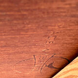 Bramin denmark coffee table, scandinavian teak design from the 60s