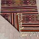 4 x 6 ft handmade runner kilim rug vintage kilim rug Turkish rug bedroom rugs