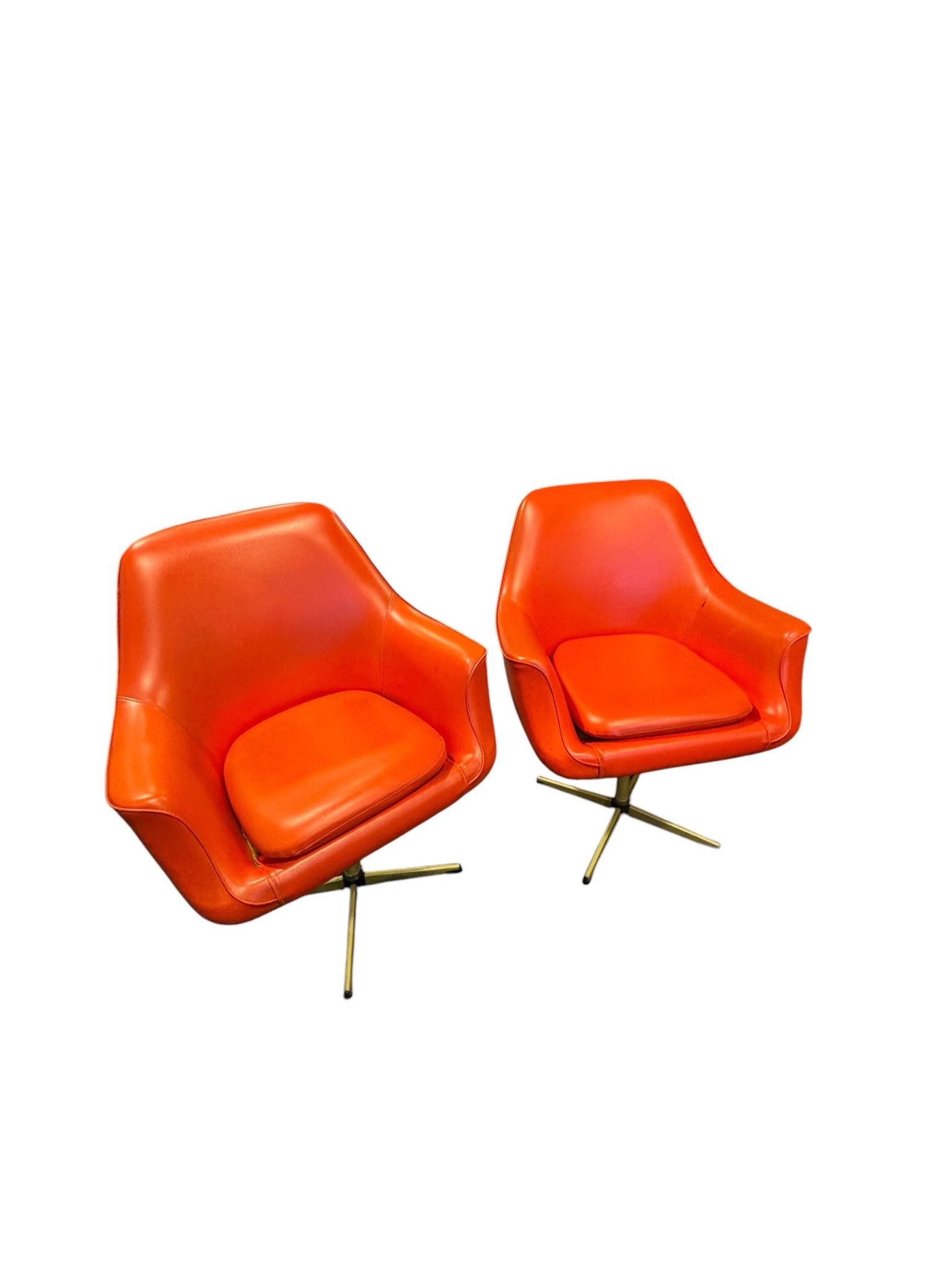 Pair of Swivel Bucket Chairs