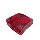 Handmade Berber pouf in wool 60 X 60 X 20 CM