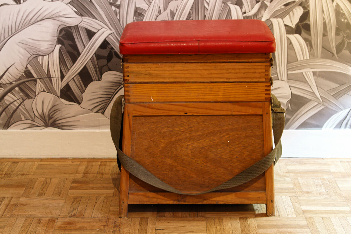 Fishing chest stool