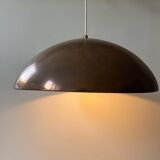 Vintage copper pendant light, Sweden 1960s