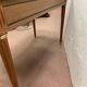 Flat desk louis XVI style Green leather top XX century