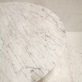 Marble round dining table, Eero Saarinen, Knoll International