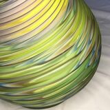 Glass pate vase