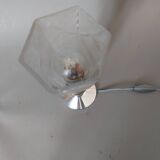Lampe de chevet en aluminium et laiton 1930/1940