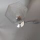 Bedside lamp in aluminum and brass 1930/1940